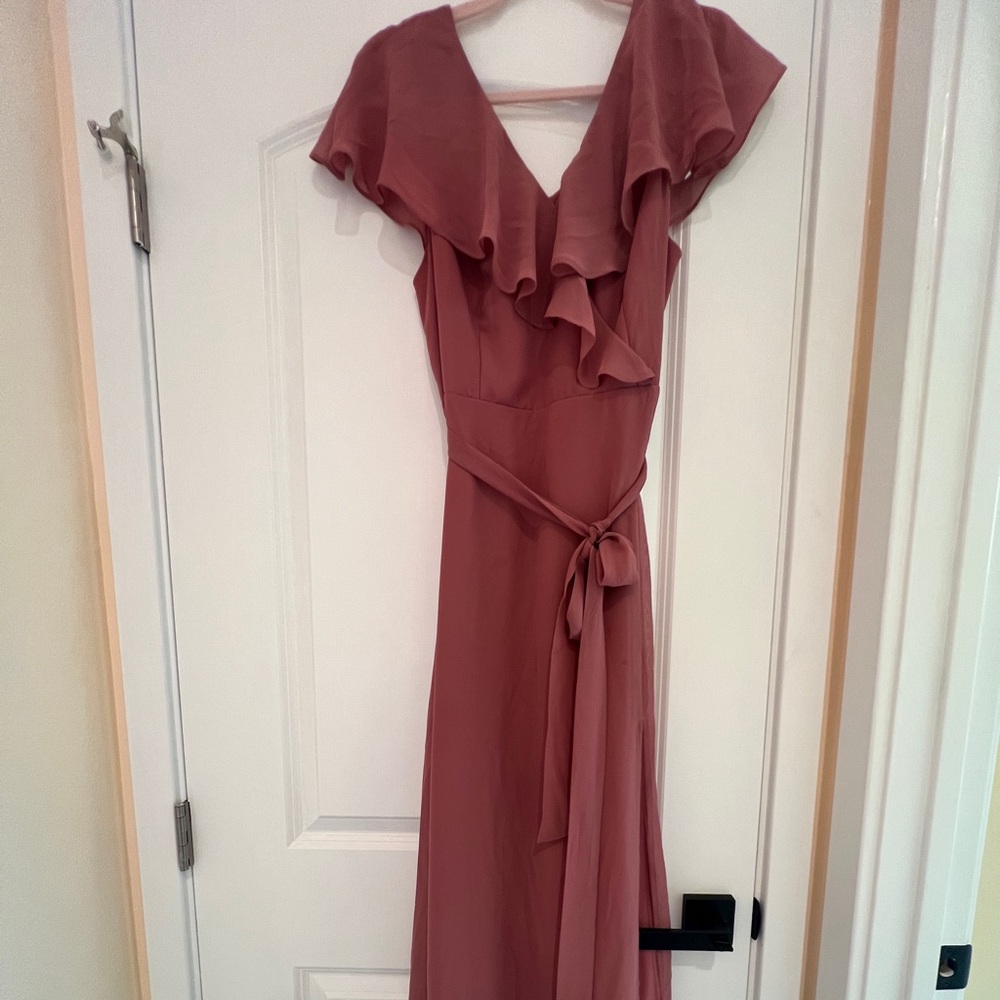 Birdy Grey Jackson Chiffon Dress in Mulberry